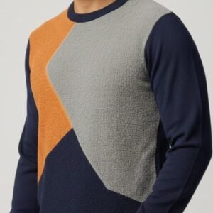 Orange and Gray T-SHIRT