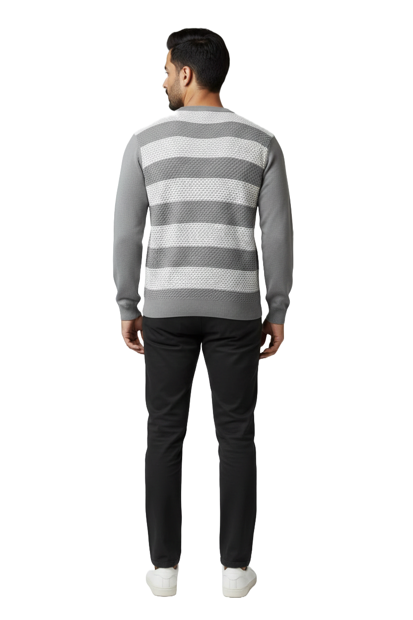 Cotton Grey Colour T-shirt