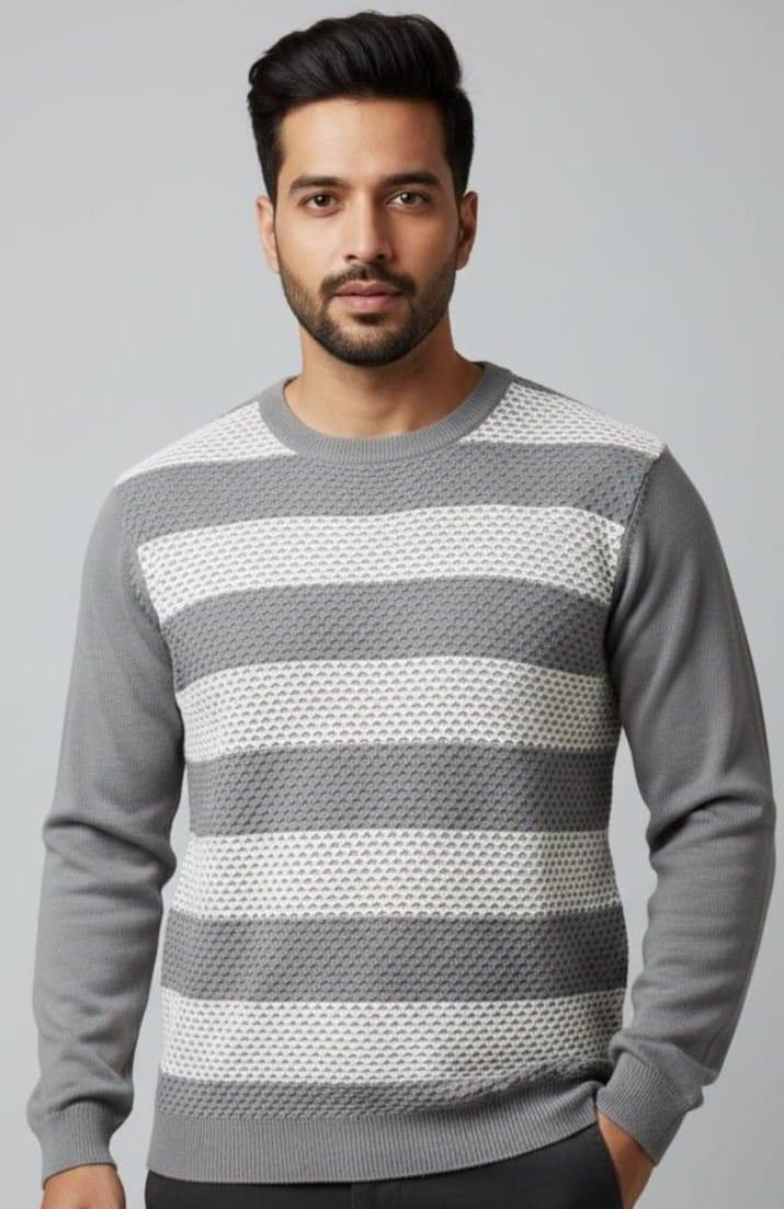 Cotton Grey Colour T-shirt